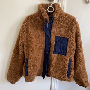 Sherpa jacket, size XL